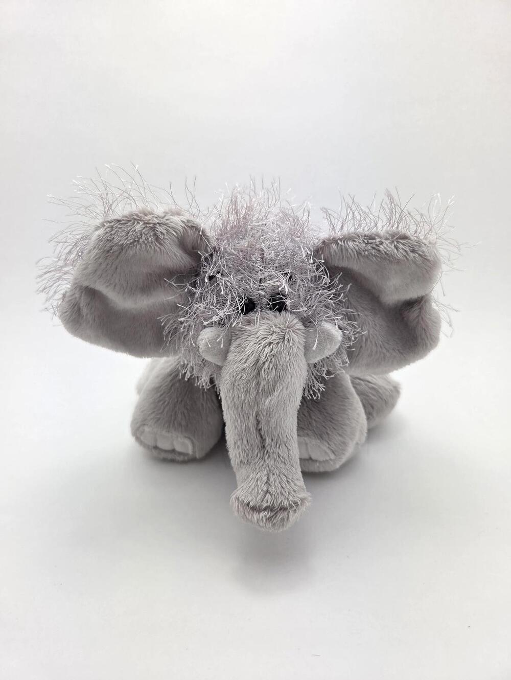 Vintage Webkinz Elephant Plush with No Tag, Ganz Plush (6 inch)
